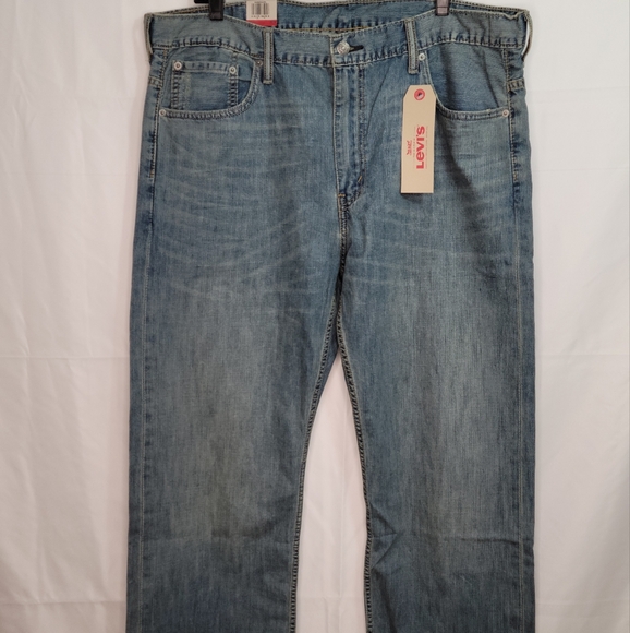 NWT Levi's 569 Loose Straight Blue Jeans, Size 38×30 - Picture 2 of 12